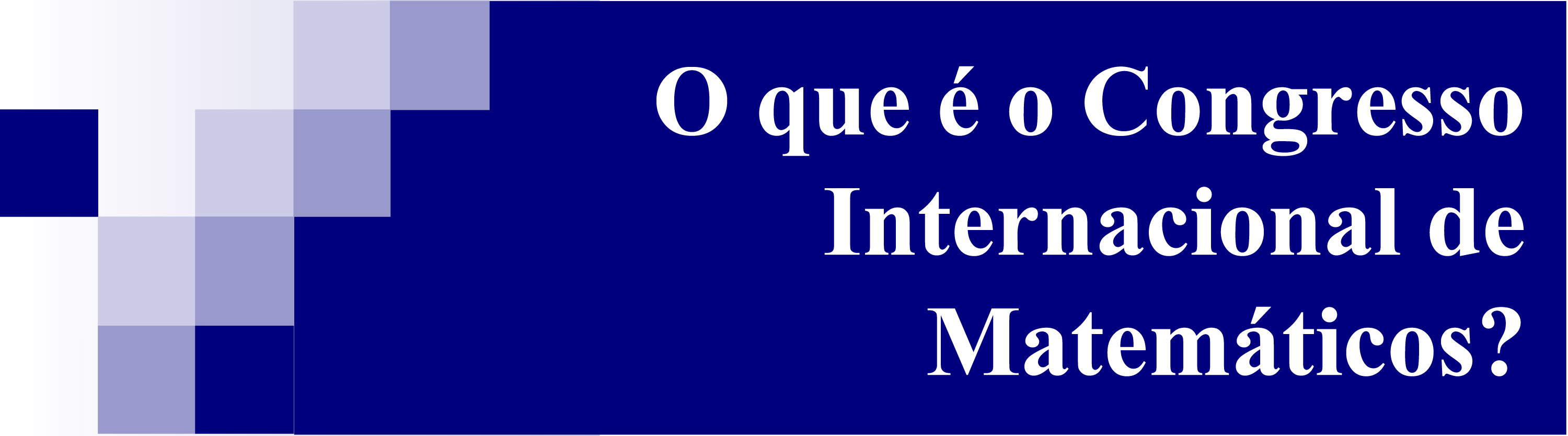 Concurso ICM Jovem